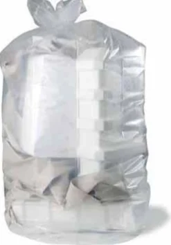Abfallsack Premium Größe XL Maße 800+500x2200mm S.90µ PE transp. Inhalt 1000l