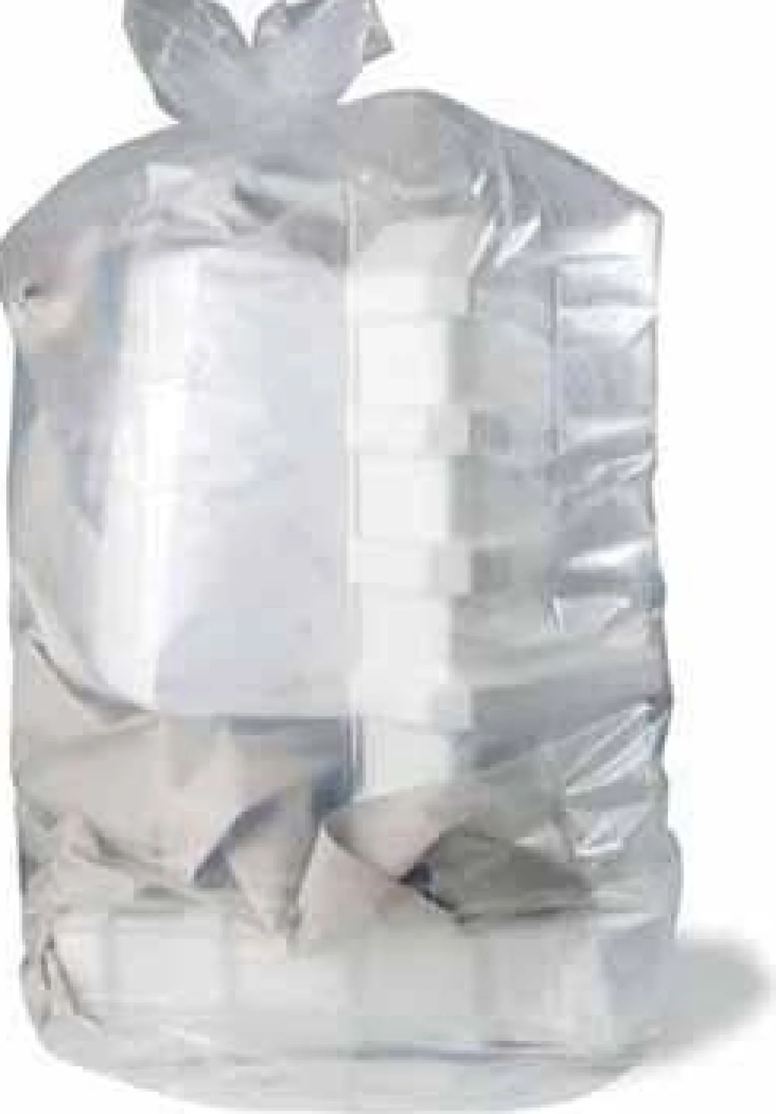 Abfallsack Premium Größe XL Maße 800+500x2200mm S.90µ PE transp. Inhalt 1000l