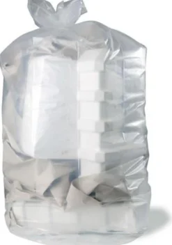 Abfallsack Premium Größe XXL Maße 1240+840x2500mm PE transp. Inhalt 2500l S.100µ