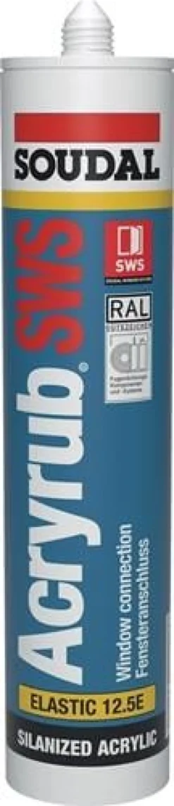 Acryl Acryrub SWS 310 ml weiß Kartusche SOUDAL