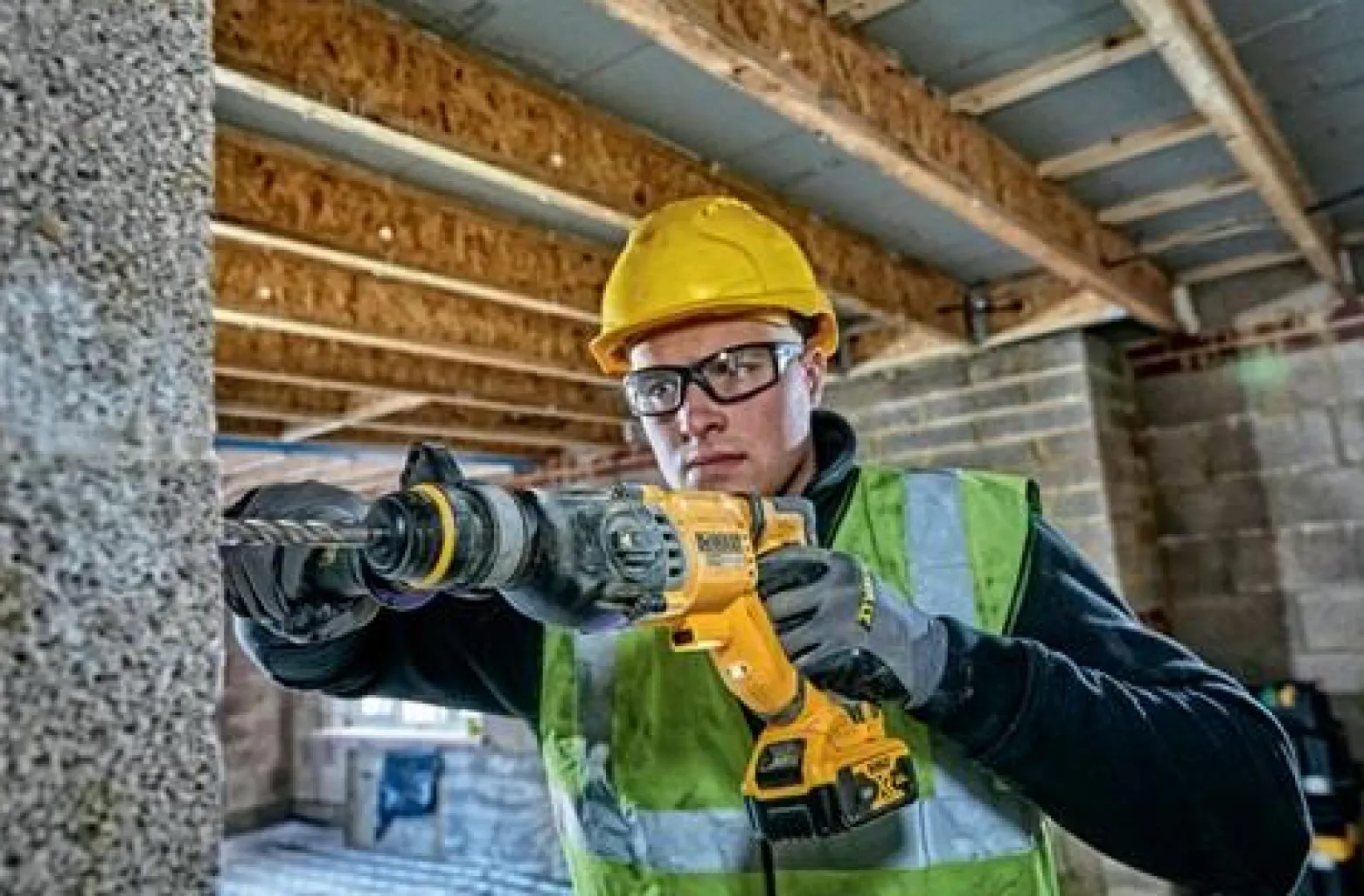 Akku-Bohrhammer DCH263NK 18/54V 28mm 3 J SDS-plus DEWALT
