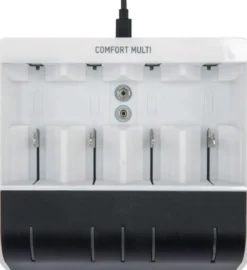 Akku-Ladegerät Comfort-Multi m.USB-Eingang 1,2V NiMH ANSMANN