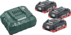 Akku-Set Basic 4,0 LiHD 18 V 3x4 (LiHD) Ah METABO