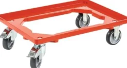 allit Kistenroller Tragfähigkeit 250 kg Gummi-Bereifung - 456868