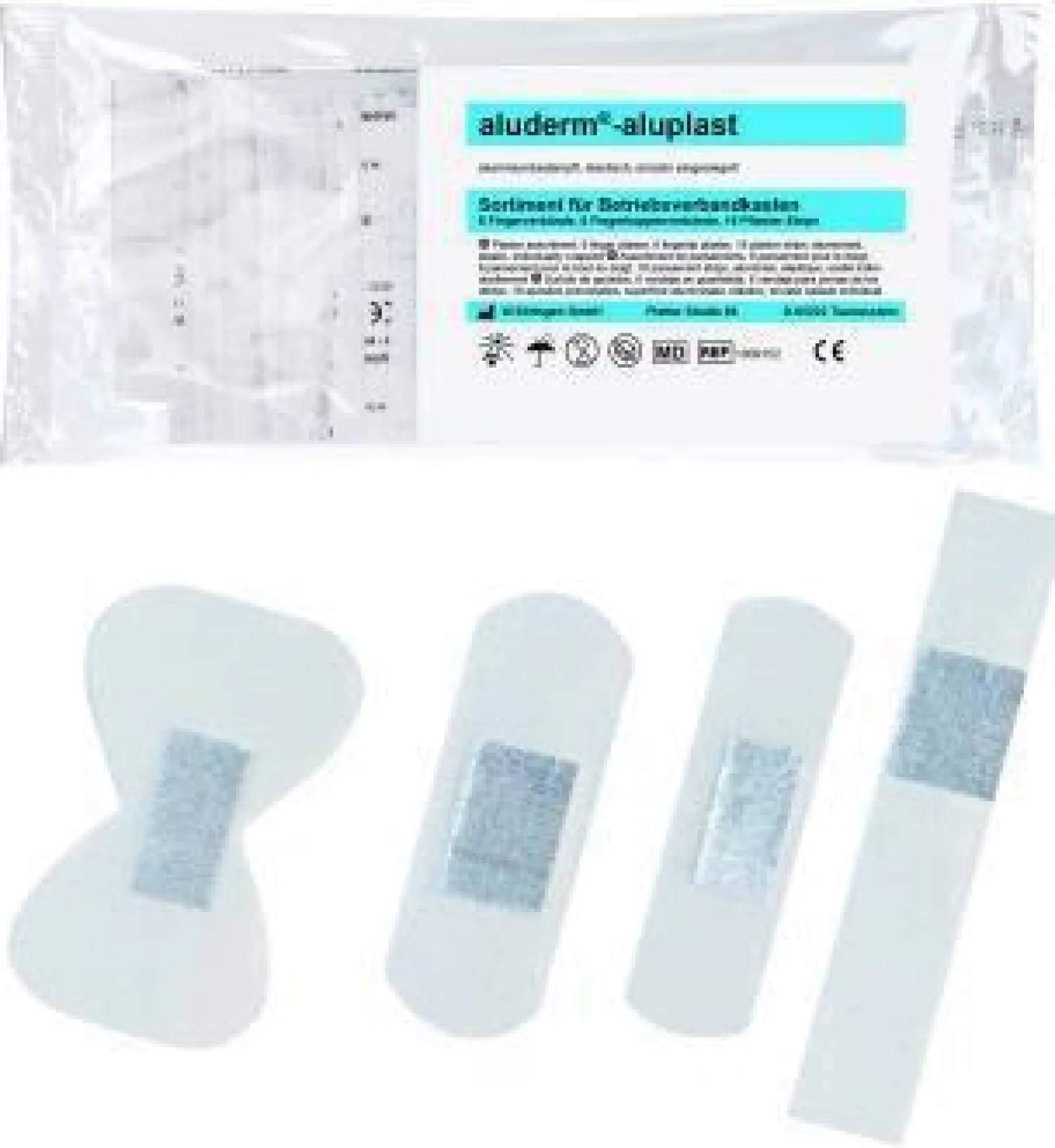 aluderm Fingerverband aluplast 1009152 DIN 13157 30 St./Pack.