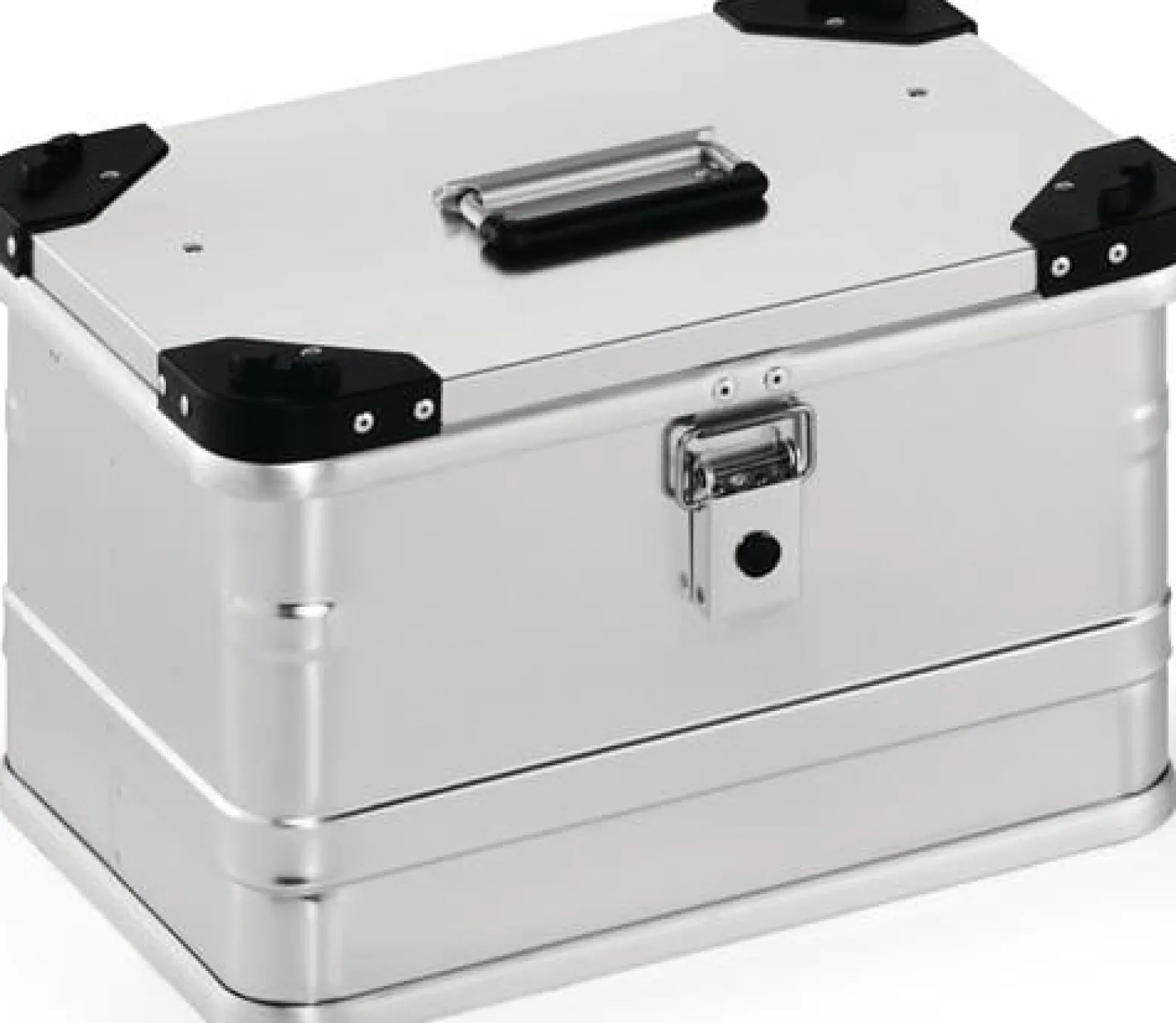 Aluminiumbox mit Klappverschluss und Stapelecken L 432 x B 335 x H 277 mm 29 l - D29