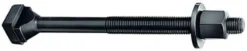 AMF T-Nutenschraube DIN 787 T-Nut 12 mm M12 Länge 63 mm mit Mutter und Scheibe - 85746