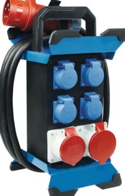 as Schwabe CEE-Standstromverteiler STECKY 12 CEE-Stecker 400V, 32 A, 5-polig - 60962