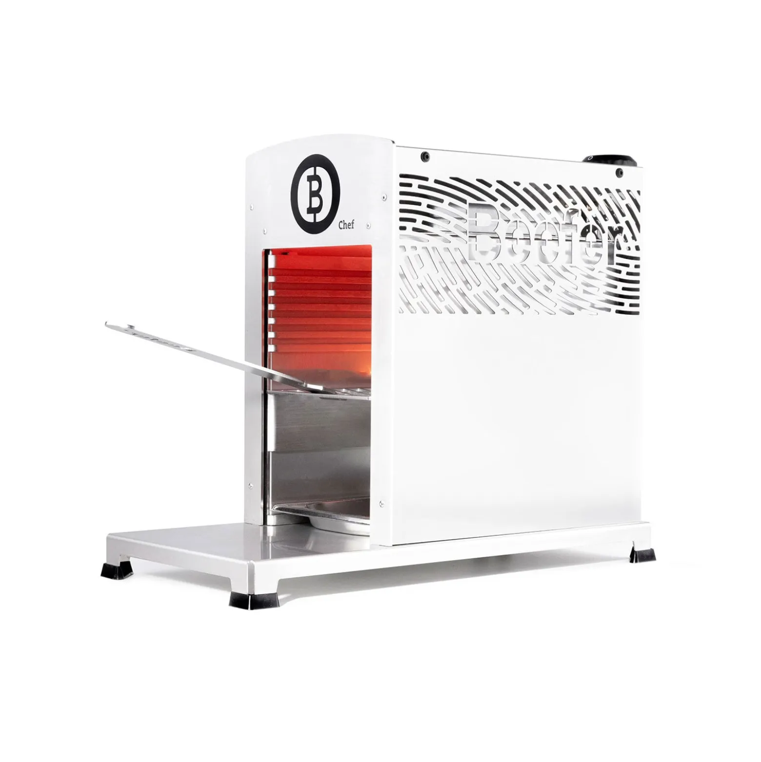 BEEFER One CHEF DE/AT 50 mbar Propan 800°C Oberhitzegrill mit Kochbuch "Der BEEFER 2" im Set - 1110025-Set2