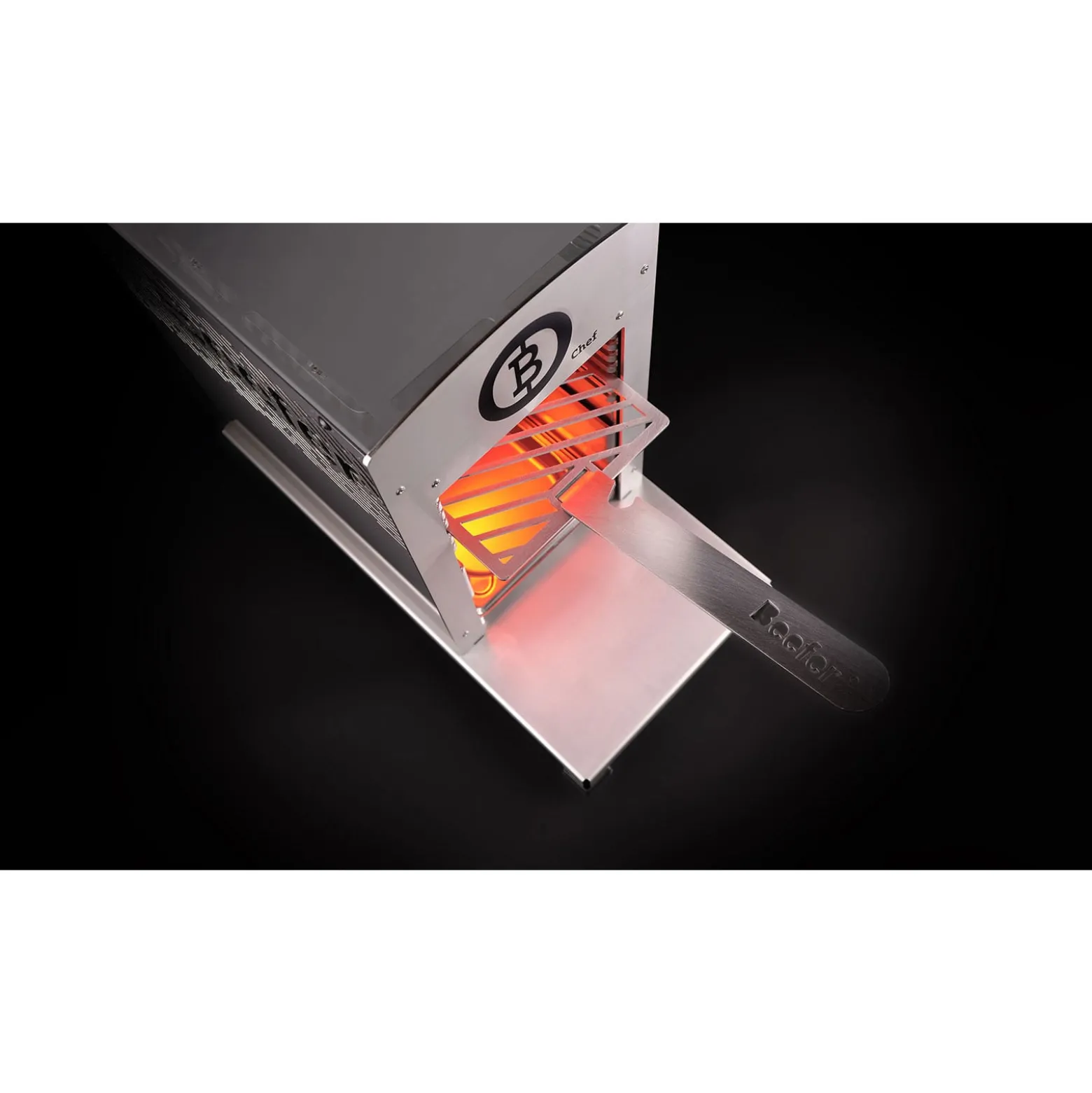 BEEFER One CHEF DE/AT 50 mbar Propan 800°C Oberhitzegrill mit Kochbuch "Der BEEFER 2" im Set - 1110025-Set2