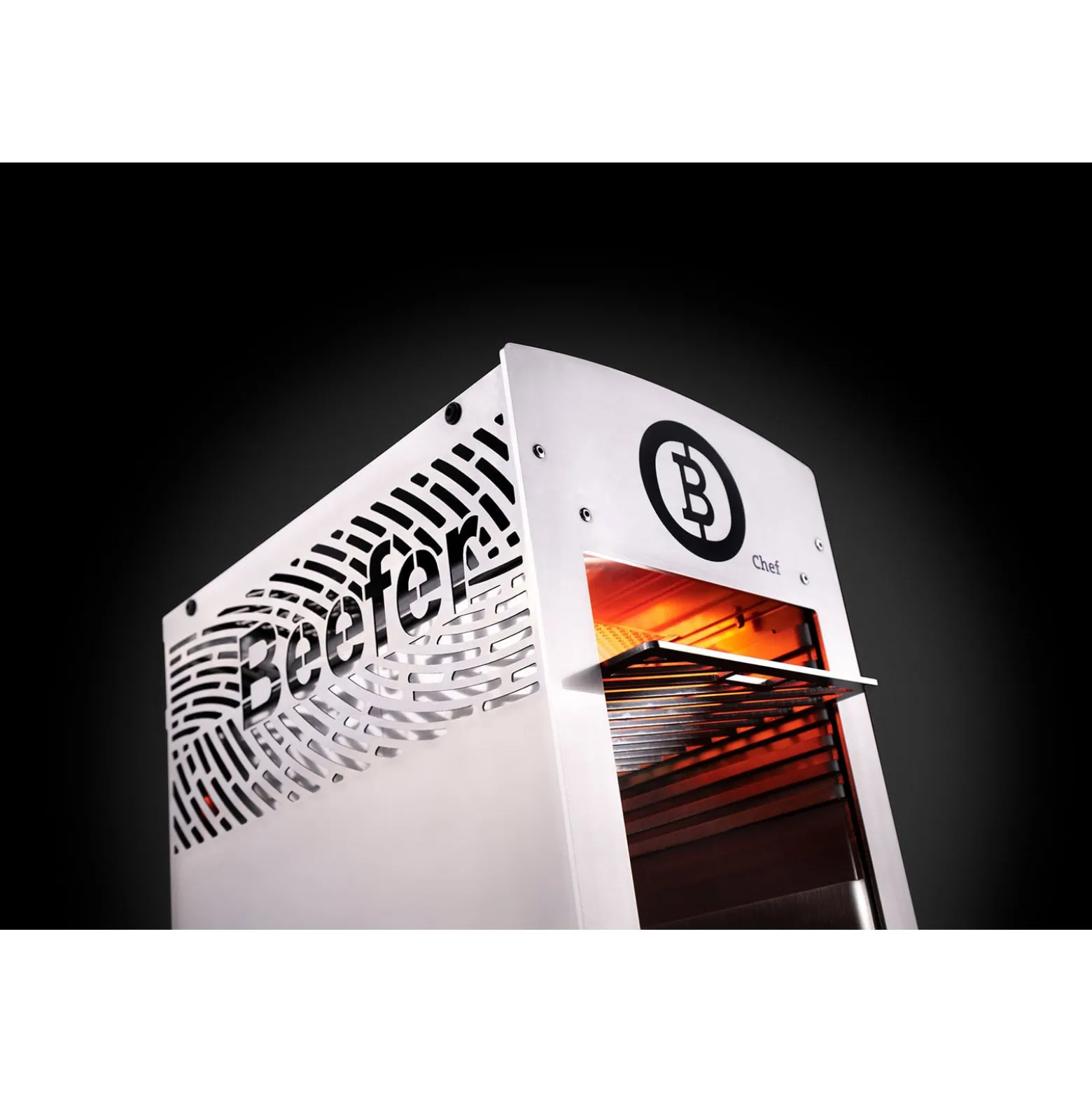 BEEFER One CHEF DE/AT 50 mbar Propan 800°C Oberhitzegrill mit Kochbuch "Der BEEFER 2" im Set - 1110025-Set2