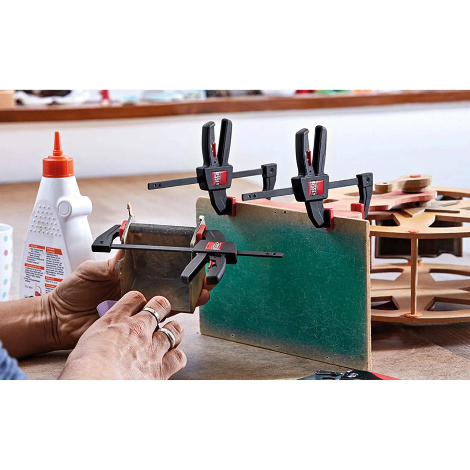 Bessey Einhandzwinge EZ Spannweite 110 mm - EZS11-4SET