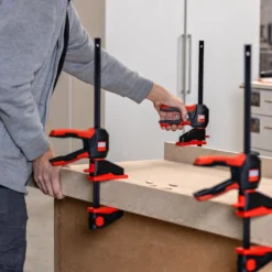 Bessey Einhandzwinge mit drehbarem Griff M - EZ360M-30