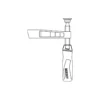 Bessey Unterteil kpl. TG m. 2K-Griff (Auslad. 140 mm) - 3101833
