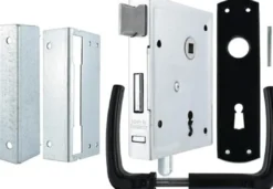 BEVER Universal-Kastenschloss 79BK DIN L/R BB 60mm - 79BK