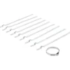 BGS Achsmanschetten-Schellen-Satz Edelstahl rostfrei 7 mm 20 - 50 mm 10tlg. - 70327