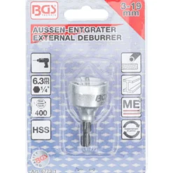 BGS Außen-Entgrater für Ø 3 - 19 mm - 6773-1