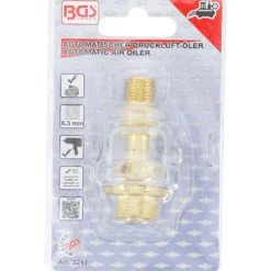 BGS Automatischer Druckluft-Öler Schlauchanschluss 6,3 mm (1/4") - 3241