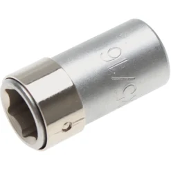 BGS Bit-Adapter mit Haltekugel Innenvierkant 6,3 mm (1/4") Innensechskant 8 mm (5/16") - 8251