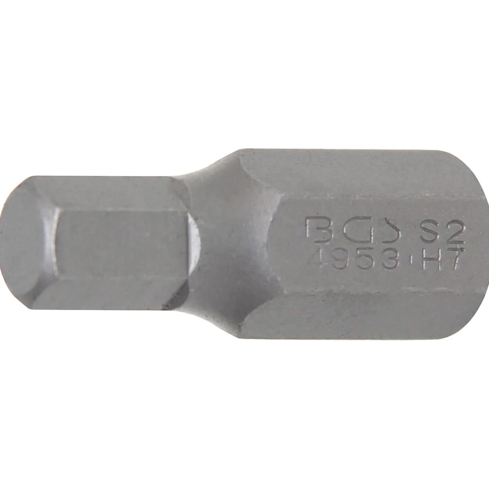 BGS Bit Antrieb Außensechskant 10 mm (3/8") Innensechskant 7 mm - 4953