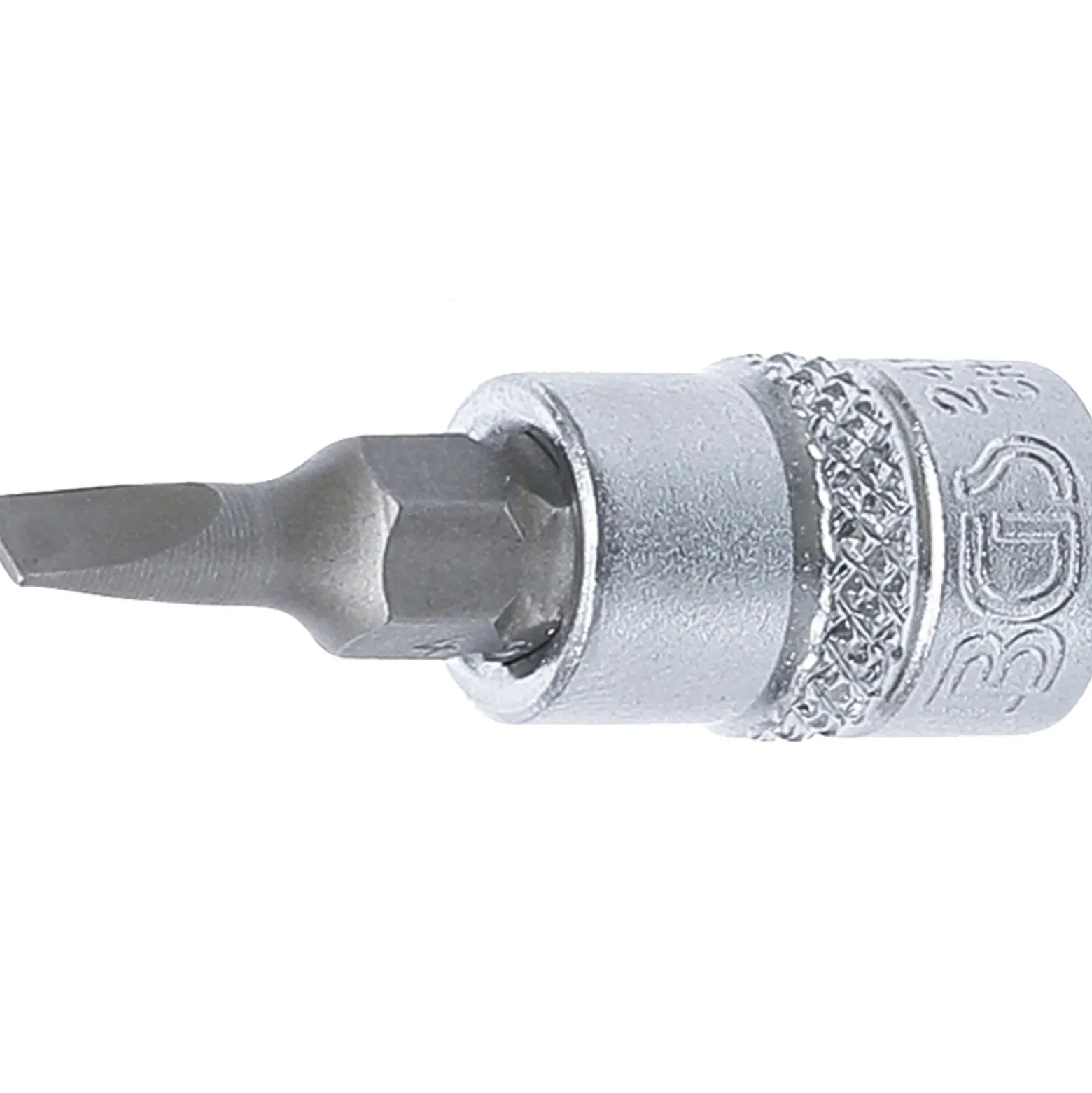 BGS Bit-Einsatz Antrieb Innenvierkant 6,3 mm (1/4") Schlitz 4 mm - 2493