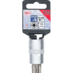 BGS Bit-Einsatz Antrieb Innenvierkant 12,5 mm (1/2") T-Profil (für Torx) T70 - 4379