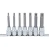 BGS Bit-Einsatz-Satz Antrieb Innenvierkant 12,5 mm (1/2") Innenvielzahn (für XZN) M5 - M14 7tlg. - 5175