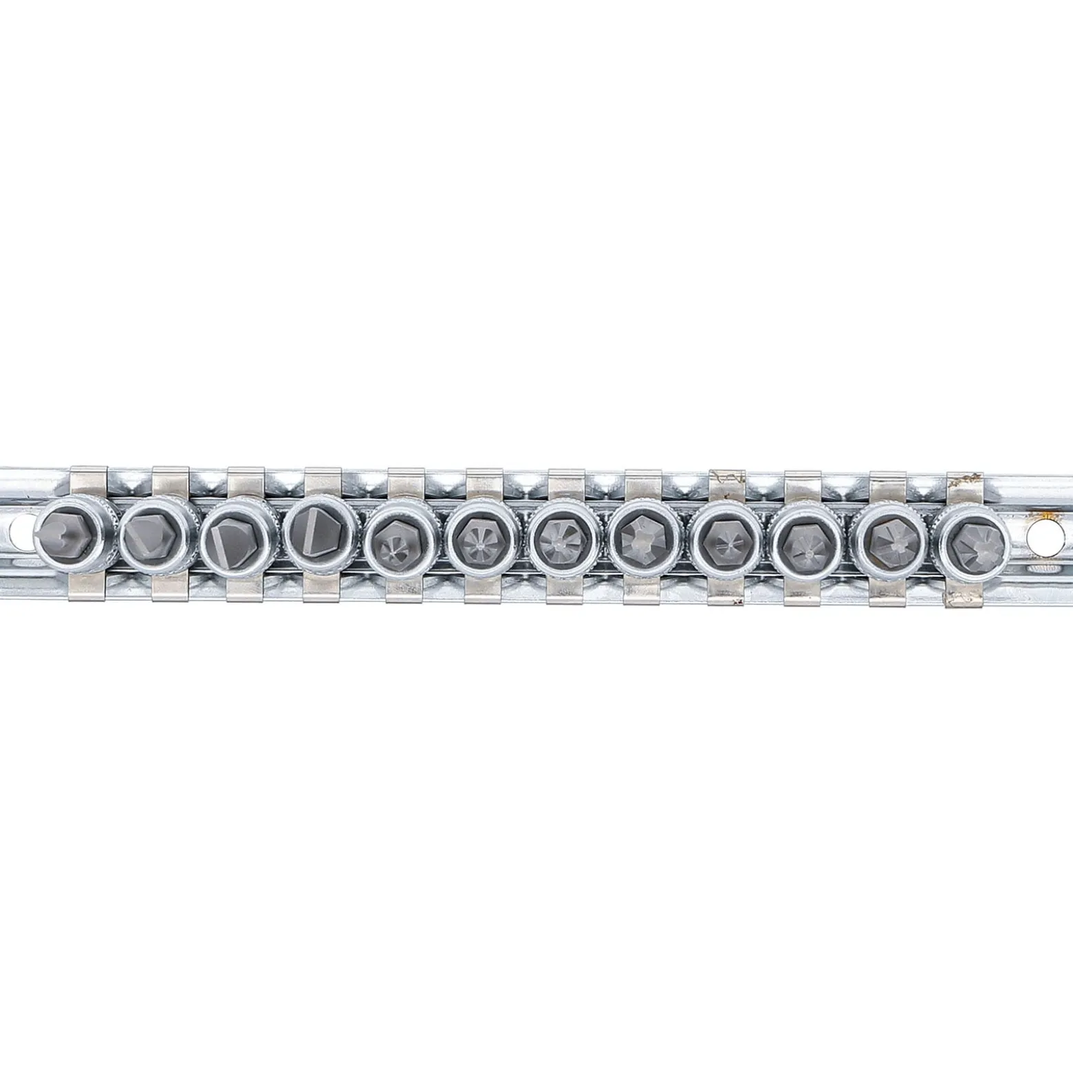 BGS Bit-Einsatz-Satz Antrieb Innenvierkant 6,3 mm (1/4") Schlitz, Kreuzschlitz PH, Kreuzschlitz PZ 12tlg. - 2163