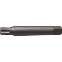 BGS Bit Länge 75 mm Antrieb Außensechskant 12,5 mm (1/2") T-Profil (für Torx) T50 - 4246-T50