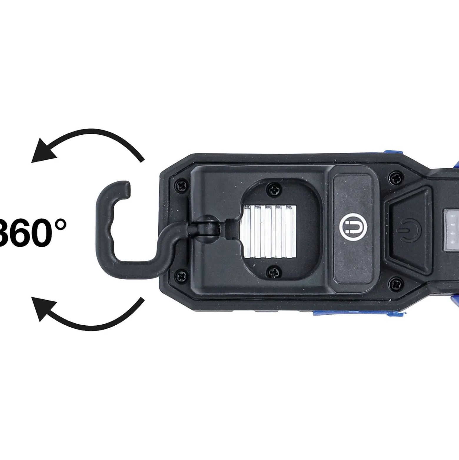 BGS COB-LED-Werkstattleuchte mit Magnet und Haken klappbar - 70051