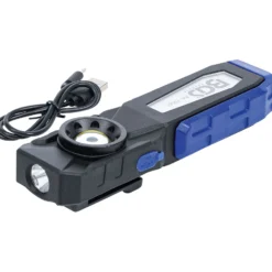 BGS COB-LED-Werkstattleuchte mit Magnet und Haken klappbar - 70051