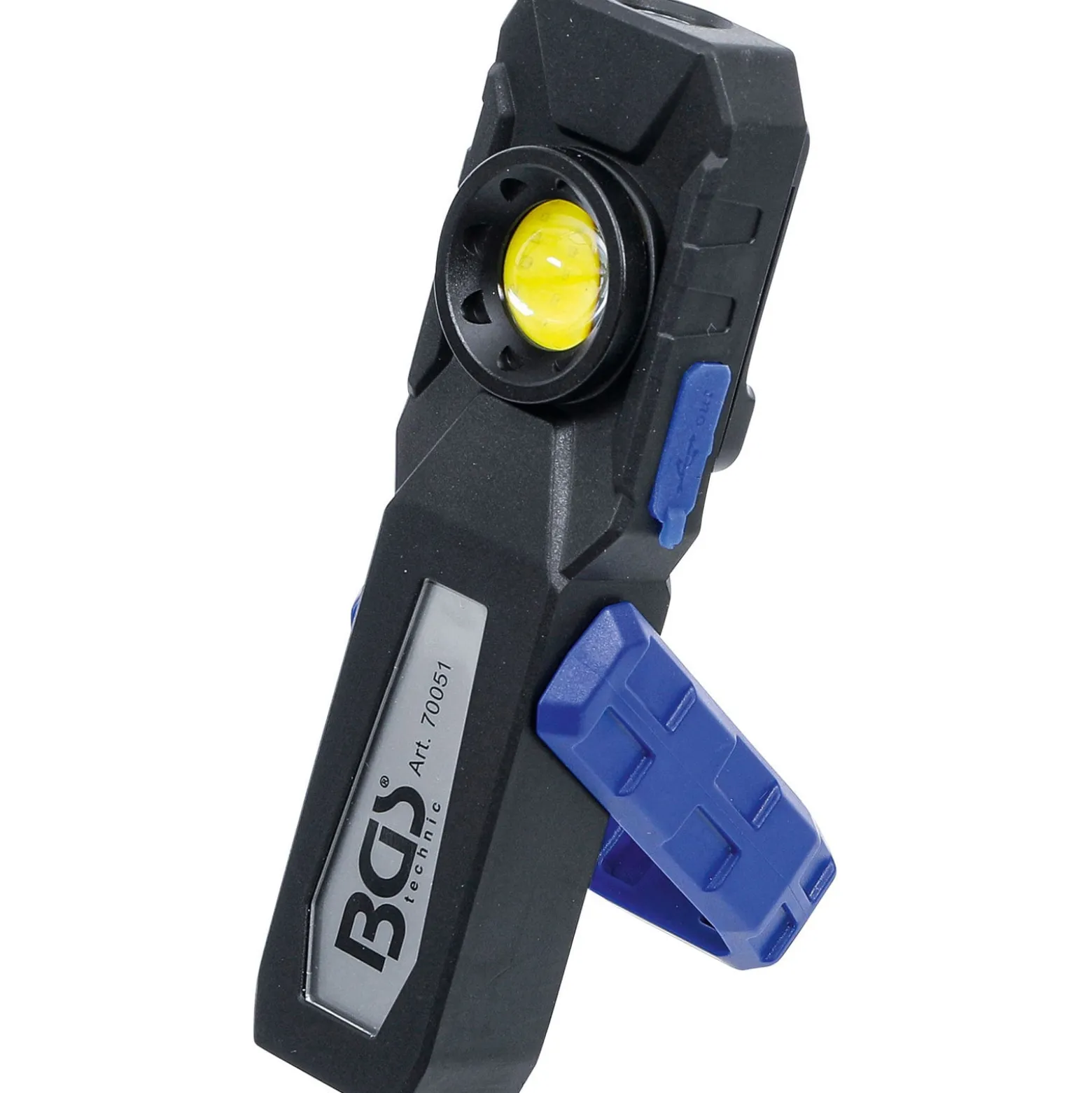 BGS COB-LED-Werkstattleuchte mit Magnet und Haken klappbar - 70051
