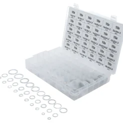 BGS Dichtring-Sortiment Aluminium 300tlg. - 8143