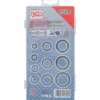 BGS Dichtring-Sortiment Metall mit Gummi-Dichtwulst 150tlg. - 9306