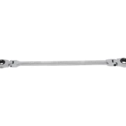 BGS Doppel-Ratschen-Gelenkschlüssel SW 8 x 9 mm - 1541-8X9