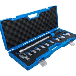 BGS Drehmomentschlüssel-Satz für Einsteckwerkzeuge 14 x 18 mm 40 - 210 Nm 11tlg. - 7193