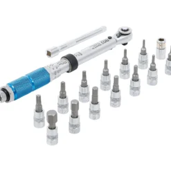 BGS Drehmomentschlüssel-Satz Abtrieb Außenvierkant 6,3 mm (1/4