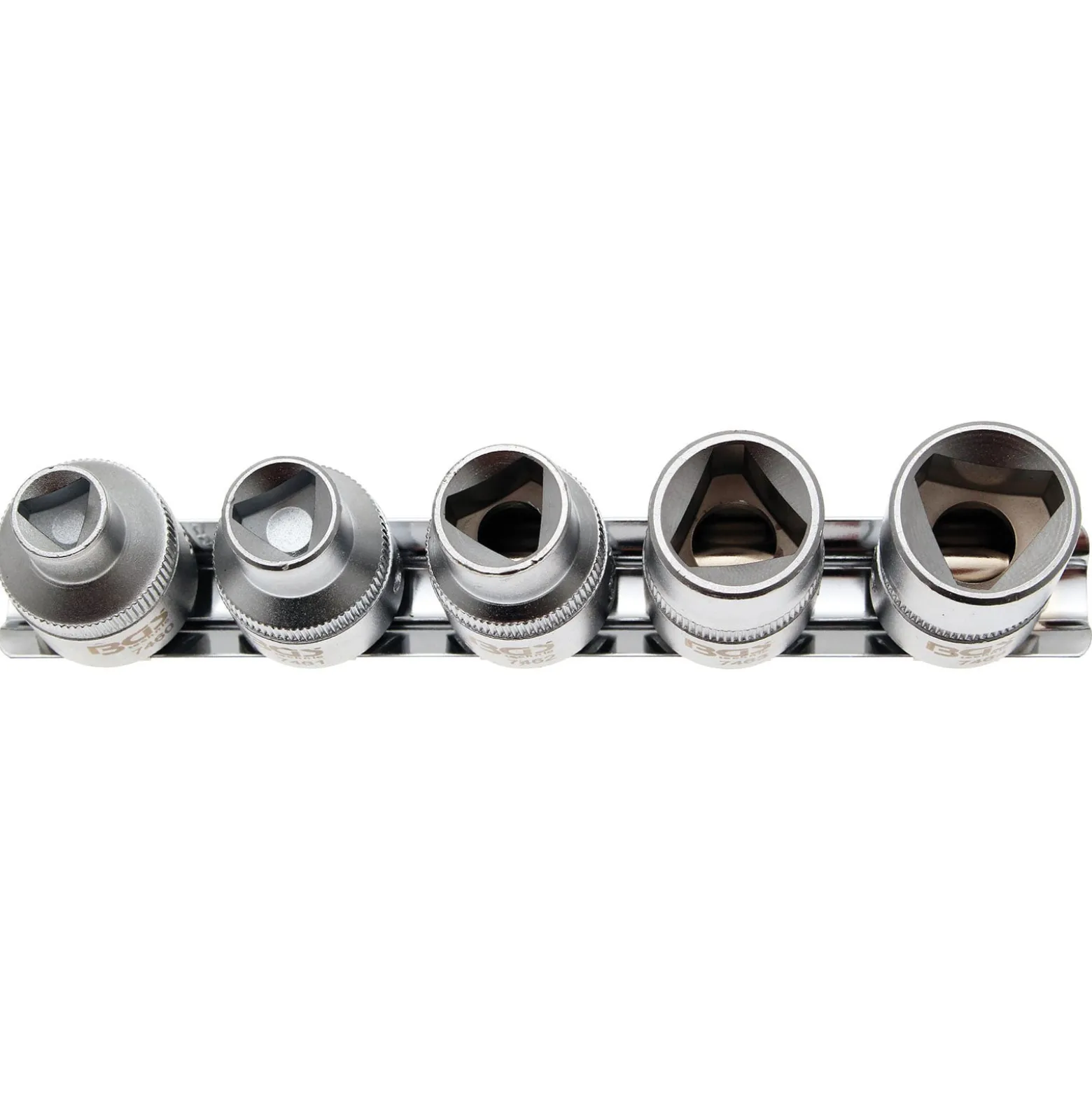 BGS Dreikant-Einsatz-Satz M5 - M12 (8 - 16,5 mm) 5tlg. - 8608