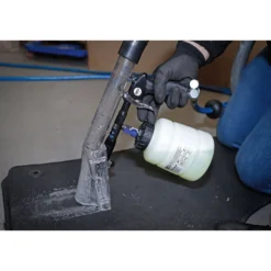BGS Druckluft-Reinigungspistole mit Bürsten- und Saugaufsatz 7tlg. - 70150