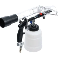 BGS Druckluft-Reinigungspistole mit Bürsten- und Saugaufsatz 7tlg. - 70150