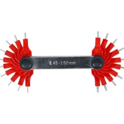 BGS Düsenlehre 0,45 - 1,5 mm 20tlg. - 3041
