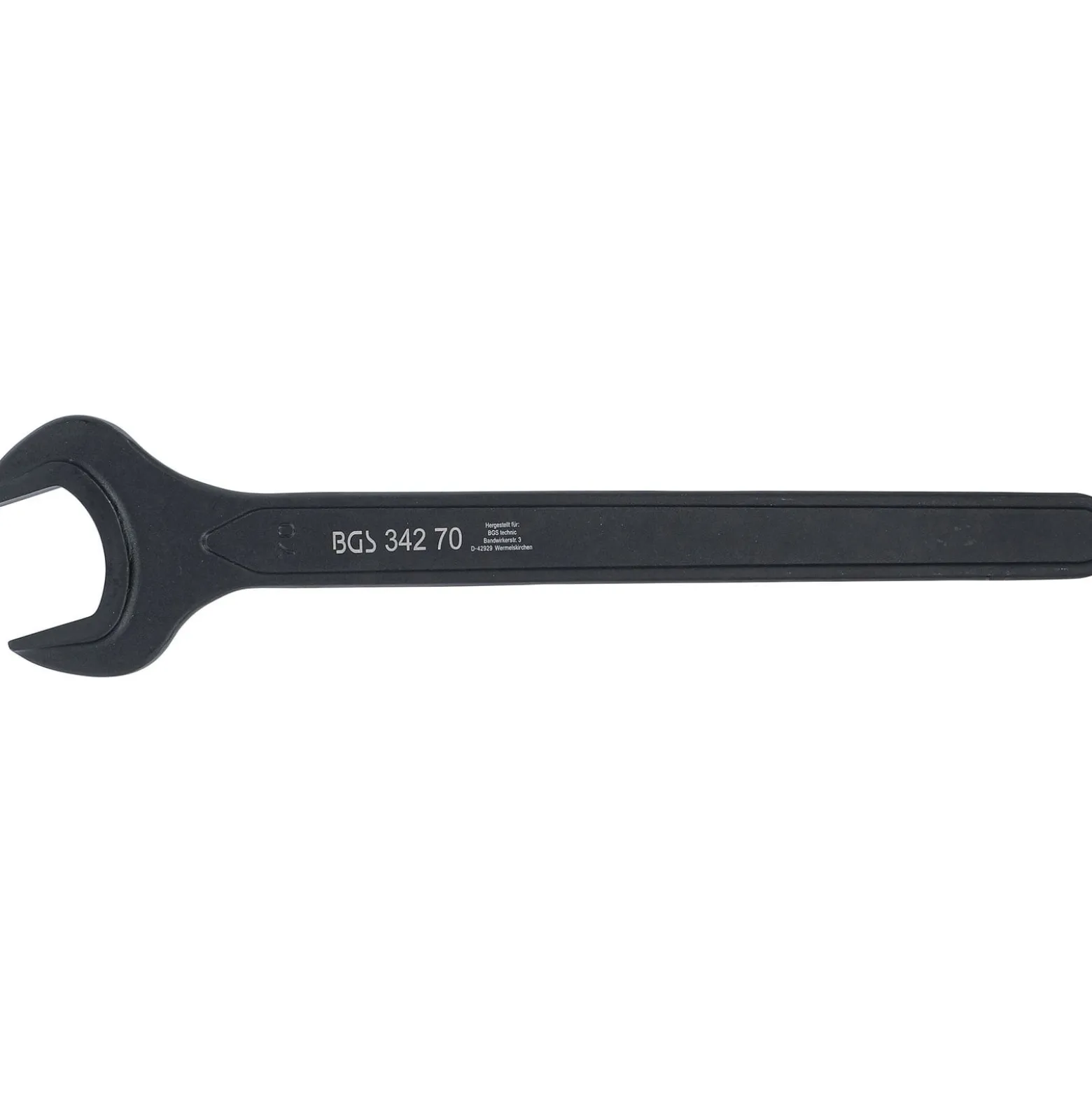 BGS Einmaulschlüssel DIN 894 SW 70 mm - 34270