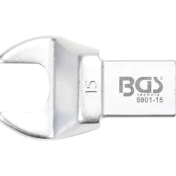BGS Einsteck-Maulschlüssel 15 mm Aufnahme 14 x 18 - 6901-15