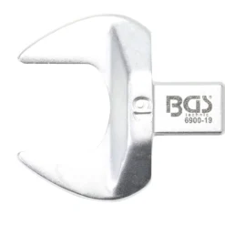 BGS Einsteck-Maulschlüssel 19 mm Aufnahme 9 x 12 mm - 6900-19