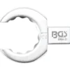 BGS Einsteck-Ringschlüssel offen 21 mm Aufnahme 9 x 12 mm - 6904-21