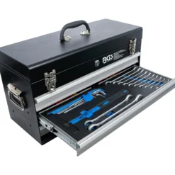 BGS Elektriker-Metall-Werkzeugkoffer 3 Schubladen mit 147 Werkzeugen - 3350