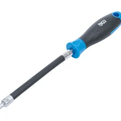 BGS Flexibler Schraubendreher mit Rundgriff E-Profil E 4 Klingenlänge 150 mm - 70020