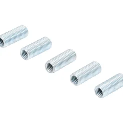 BGS Gewinde-Reparaturhülsen Innengewinde M6 x 1 / Aussengewinde M8 x 1 5tlg. - 9538-1