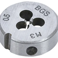 BGS Gewindeschneideisen M3 x 0,5 x 25 mm - 1900-M3X0.5-S