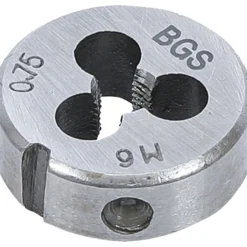 BGS Gewindeschneideisen M6 x 0,75 x 25 mm - 1900-M6X0.75-S